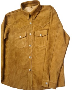 เสื้อเชิ๊ตหนังนิ่มสำหรับผู้ชายขนาดผู้ใหญ่ระบายอากาศได้ดีมีกระเป๋าด้านหน้าชุดทางการ/ลำลองคุณภาพสูงมีให้เลือกทุกขนาด - Product Image 4