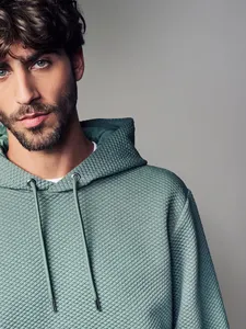 Vente en gros de sweats à capuche personnalisés pour hommes 100% coton imprimé par sublimation technique de teinture par cravate coupe ample de bonne qualité pour l'hiver - Product Image 2