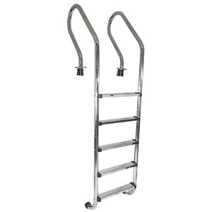 Scaletta per piscina con 5 gradini in acciaio inox Mixta 304-scale per piscina-siamo grossista