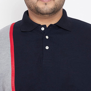 Summer Men's Luxury Casual for Polo Shirts Brodé à manches courtes T Top Breathable Lightweight Solid Pattern Plus Size - Product Image 5