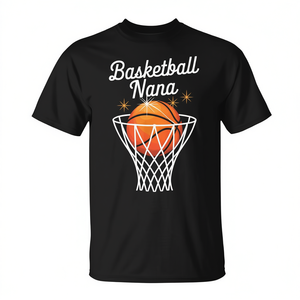 T-Shirt Promozionale per Amanti del Basket con Scritta 'Grandma Nana' - Product Image 2