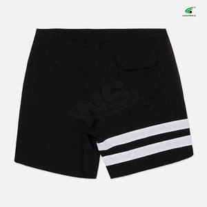 OEM <b>Slim</b> <b>Fit</b> Solid Color <b>Men</b> Casual <b>Shorts</b> 100% Cotton Fabric Outdoor Running <b>Shorts</b> With Elastic Waist For Summer Wear - Product Image 3