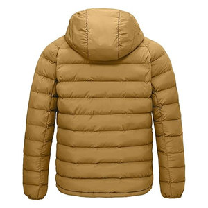 Reliable Cold Weather Puffer <b>Jacket</b> With Adjustable <b>Hood</b> And <b>Soft</b> Interior Winter <b>Jacket</b> For Men - Product Image 2