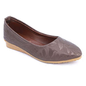 รองเท้าส้นสูงสำหรับเด็กผู้หญิง (309) - สีน้ำตาล - Product Image 1