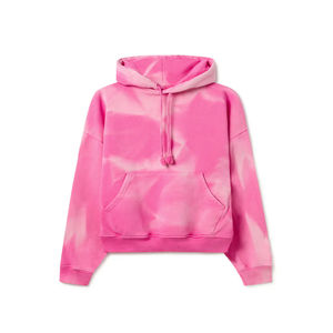 High Quality Sun Faded Custom Logo High Quality <b>Bulk</b> Oversized French <b>Terry</b> 100% Cotton Vintage Acid Washed Hoodies - Product Image 1