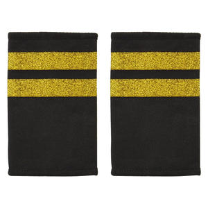 ตราสัญลักษณ์สีน้ำเงินเข้มปักด้วยมือมีตัวเลือกป้ายโลโก้ตามสั่งสำหรับเครื่องประดับเครื่องแบบพิธีการ - Product Image 1