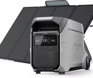 Nueva Llegada: Estación de Energía Portátil EcoFlow DELTA Pro 3 de Alta Gama con Salidas de 120V y 240V, hasta 6000W + 2 Paneles Solares - Product Image 2