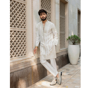 Shalwar Kameez para Hombre - Ropa Casual de Estilo Islámico de Alta Calidad, de Secado Rápido y Sin Arrugas, con Opciones Personalizables para Bodas y Diwali - Product Image 2