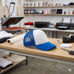 Gorras Trucker Sublimables – Gorras de Poliéster Lisas para Impresión Personalizada y Uso Promocional - Product Image 2