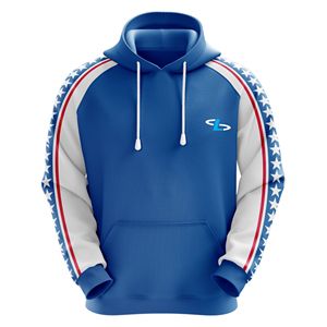 Alta calidad 100% poliéster francés Terry sublimación sudaderas en blanco adultos jóvenes chico Unisex sólido sublimado sudaderas con capucha - Product Image 4