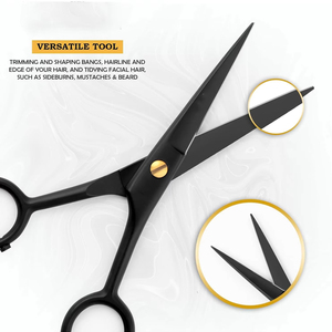 Kit de Tijeras Profesionales para Cortar el Cabello, Juego Completo de Tijeras de Peluquería con Tijeras de Filo de Navaja, Tijeras de Entresacar y Tijeras de Filo Recto - Product Image 3