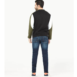 Sudadera de invierno para hombre con logotipo personalizado y diseño impreso manga larga 100% algodón cuello redondo ecológico - Product Image 5