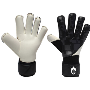 Gants de gardien de but de football à doigts complets de haute qualité en cuir Équipement de sport en gros - Product Image 1
