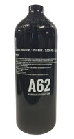 Bouteille HPA 62ci en aluminium et fibre de carbone, réglable, haute pression 3000psi, rechargeable, double disque de sécurité, pour paintball et armes à air comprimé PCP