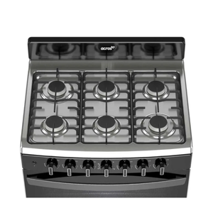 Acros AFR4112B Stufa elettrica da 30 pollici con coperchio in acciaio - Product Image 1