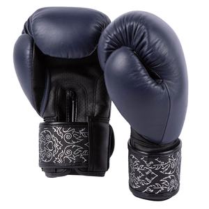 Gants MMA et Kick Boxing en cuir de vachette de haute qualité 6oz 12oz 16oz Tailles de sangle réglables pour l'entraînement aux arts martiaux - Product Image 6
