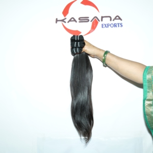 Traitement aligné de cuticule vierge de temple vietnamien brut aucun vente en gros machine double trame ondulation profonde couleur naturelle cheveux humains - Product Image 5