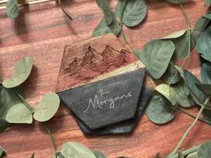 High Quality Handmade Resin <b>Coasters</b> <b>Set</b> Epoxy Drink Mats with Floral, Ocean & Glitter Designs for Export & Stone <b>Coasters</b> - Product Image 5