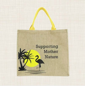 Bolsa de yute Biodegradable, 100% Natural, ecológico, para Año Nuevo - Product Image 1