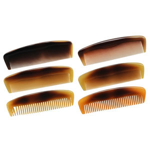 Peine de cuerno de búfalo de calidad superior: Herramienta de aseo de alta gama de la fábrica de Vietnam para hoteles. - Product Image 1