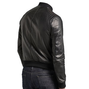 Veste de motard en cuir de vache véritable noir pour homme Veste de moto marron véritable vintage pour homme - Product Image 1