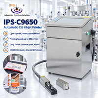 Mesin Pencetak Label Otomatis Karakter Kecil Pencetak Tanggal Inkjet Industri CIJ Coder dengan Protokol MODBUS IPS-C9650