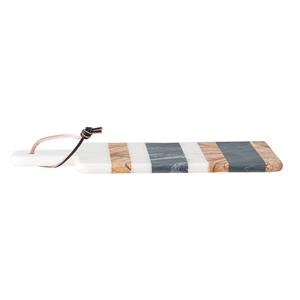 Nouvelle arrivée de planche à découper en bois avec doublure en marbre fait à la main véritable utilisation de restaurant d'hôtel qualité supérieure la plus vendue - Product Image 2