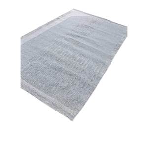 Tapis en polyester à tissage plat Adpl-1110 pour usage extérieur, hôtelier et domestique, gris et noir rayé, style Wilton, technique Jacquard à poils coupés - Product Image 2