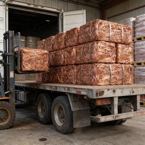 เศษลวดทองแดงบริสุทธิ์ สีทองสดใส ไม่หุ้มฉนวน สำหรับรีไซเคิล - Product Image 3