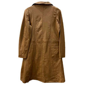 เสื้อแจ็คเก็ตหนังแท้อิตาลีแฟชั่นสตรี ZF-FJ76 ไซส์ L - Product Image 3
