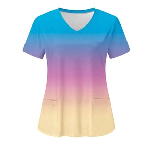 Conjuntos de uniformes médicos para enfermeras, médicos y médicos, traje para correr, diseño de tela tejida para hospitales - Product Image 1