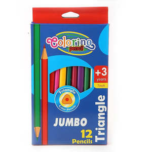 Crayons de couleur, lot de 12 pièces - Multicolore - Product Image 1