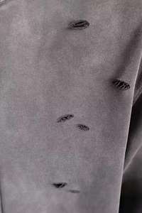 เสื้อฮู้ดดี้ผู้ชายทรงโอเวอร์ไซส์ สไตล์วินเทจ ล้างสีแบบแอซิด  แบบมีเชือกผูก  แบบทำสีซีด  แบบเปล่า  แบบสั่งทำพิเศษ - Product Image 6