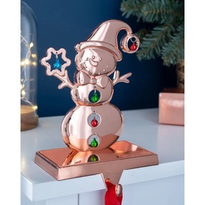 Arbre de support de bas en métal élégant et robuste pour cheminée de Noël Décor de vacances Organisateur Présentoir - Product Image 1