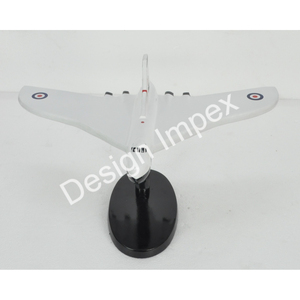 Modèle d'avion coulé à la main vulcan à collectionner et cadeau souvenir avec support modèles d'avion tendance thème de club de vol - Product Image 5