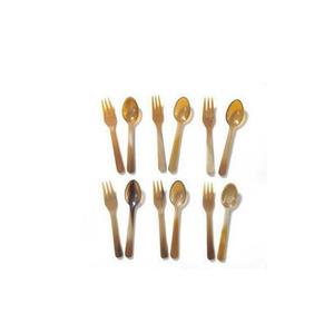 Cuillère en corne de buffle de haute qualité pour la restauration rapide et la vaisselle à emporter 10g pour la cuisine et les mariages en vente - Product Image 3