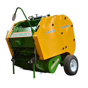 Presse à foin de paille de blé d'herbe ronde de qualité supérieure avec l'acheteur de certificat CE 100% louange presse à ficelle d'Inde - Product Image 5