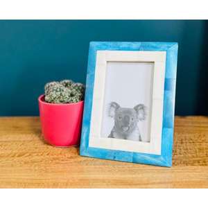 Square Bone Inlay Resin <b>Photo</b> <b>Frame</b> Table Decor Scenery Paintings Display Casement Home Decor <b>Gifts</b> Handicrafts - Product Image 5