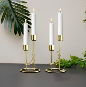 Bougeoir de style candélabre à plusieurs bras de fabrication indienne pour les mariages, les fêtes et les cadeaux en gros disponibles à bas prix - Product Image 1