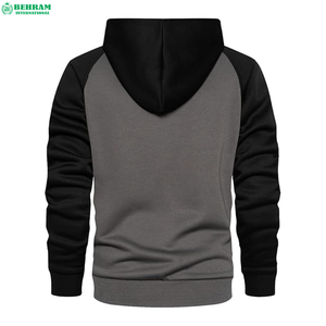 เสื้อฮู้ดดี้เย็บตะเข็บตัดกันอย่างดี ปี 2026 รับผลิตตามแบบ OEM ไม่มีขั้นต่ำในการสั่งซื้อ ผ้าหนา 440 GSM ล้างสีแบบ Distressed Acid Wash เสื้อสเวตเชิ้ตผู้ชาย ผ้าฝ้าย 100% - Product Image 6