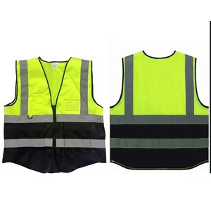 Ropa de trabajo de alta visibilidad OEM, chaleco reflectante de seguridad, protección de seguridad, ropa de trabajo, chaquetas de trabajo de poliéster 100%, chaleco para hombres - Product Image 1