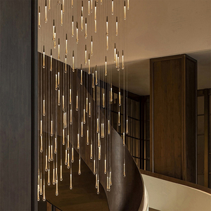 Fabbrica diretta sala banchetti Hotel Lobby Villa <span class=keywords><strong>ingresso</strong></span> decorazione acqua goccia <span class=keywords><strong>lampadario</strong></span> personalizzato <span class=keywords><strong>lampadario</strong></span> - Product Image 2