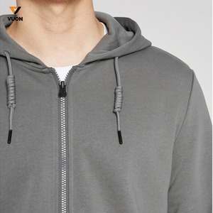 Fournisseur direct de sweats à capuche zippés personnalisés pour hommes sweat à capuche grande taille avec sweats à capuche zippés surdimensionnés unisexes logo personnalisé imprimé bouffant - Product Image 3