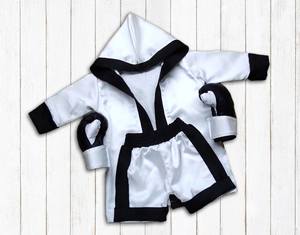 ชุดคลุมชกมวยคุณภาพสูง ชุดฝึกซ้อม MMA รับผลิตตามแบบ OEM พร้อมโลโก้สั่งทำ สำหรับผู้หญิงและเด็ก ผ้าโพลีเอสเตอร์ระบายอากาศได้ดี MELSFIT SPORTS MS-BR-27 - Product Image 4