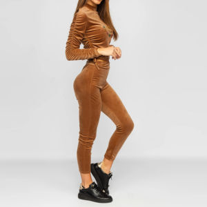 Pantalones de chándal con capucha de proveedor OEM, conjuntos de Jogger, pantalones de carga, chándales, chándal unisex, conjunto de 2 piezas, dibujo elástico - Product Image 3