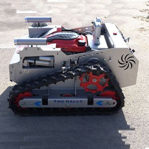 Cortacésped robótico a gas de 2 tiempos con control remoto Desbrozadora de grado industrial autopropulsada para cortar césped inalámbrica - Product Image 3