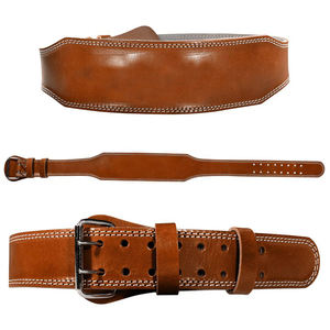 Personalizable 4 \ "Pro Grado Cuero de vaca Gimnasio Cinturón de levantamiento de pesas Hebilla de acero ajustable-Bolsas de energía - Product Image 6