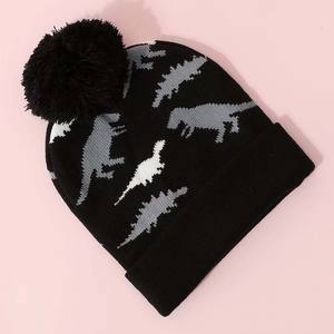 Cintre Impex Manufacture Unisexe Acrylique Tricoté Personnalisé Hiver Bonnets Jacquard Lettres Design pour Hommes - Product Image 6