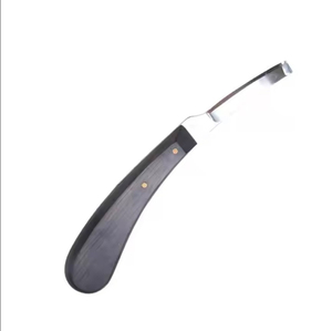 Cortador de Pezuñas Plegable de Acero Inoxidable con Mango Ergonómico de Madera SureMed Instruments SMI-VI-48 para Caballos - Certificado CE Sostenible - Product Image 1