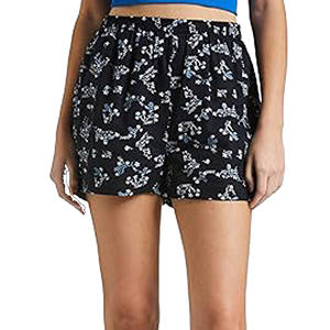 2025 Women's Casual <b>Viscose</b> Printed Shorts Full Pattern Custom Made Breathable Ladies Hot Sale Clothing - Product Image 2